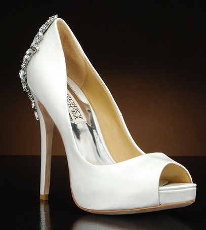 White Bridal shoes