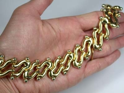 Brilliant Designer Italian Gold Chain