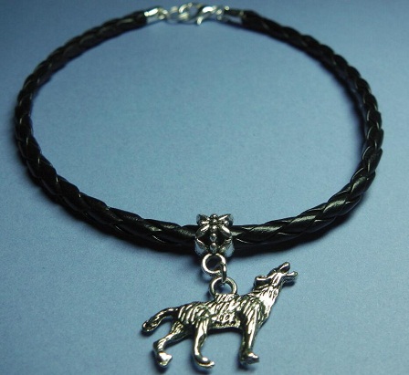 Charms Leather Anklet