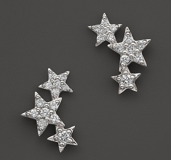 Star Stud Earrings in Sterling Silver, 10mm – BLOODLINE DESIGN