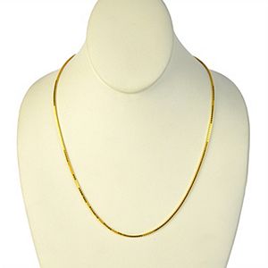 Long Gold Box Chain for Daily Use