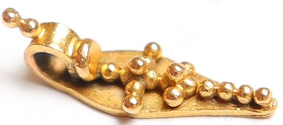 Golden Cross Beads
