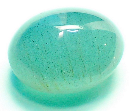 Greenish Aquamarine Gemstone