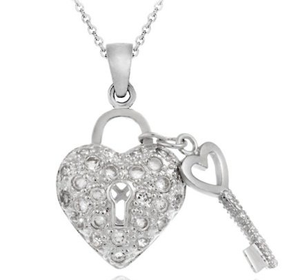 Heart Key necklace