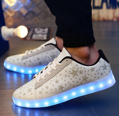 LED lighted Women Sneakers -5