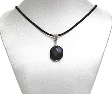 Onyx Gemstone Black Thread Necklace