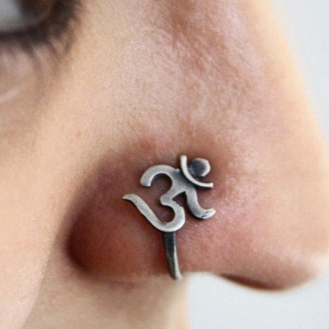 Religious Fake Nose Pin