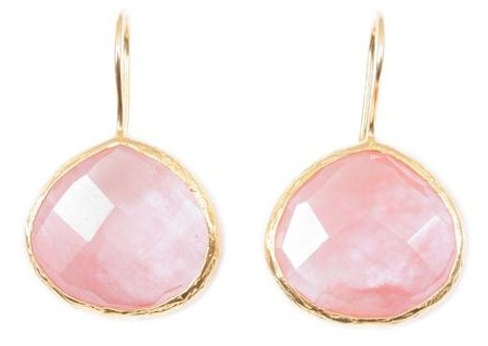 Stone Pink Earrings