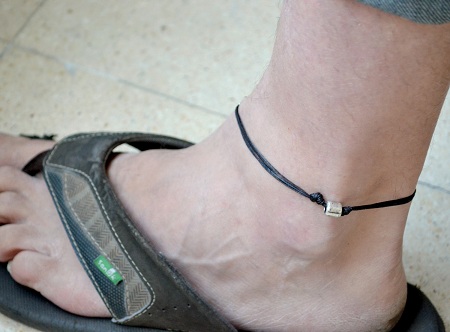 Tube Charm Leg Anklets for Men