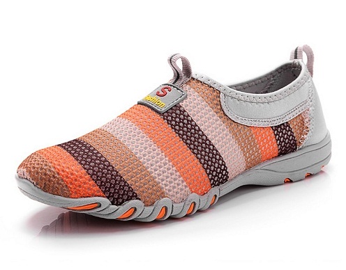 Women’s Walking Shoe with Colourful Stripes