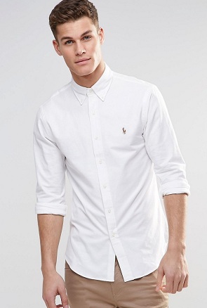 Full Sleeves White Shirt