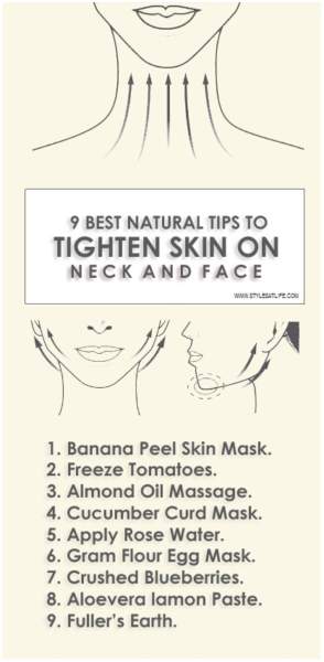 Natural Tips to Tighten Skin on Face and Neck