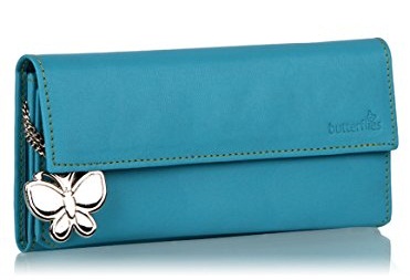 Chic Womens Blue Wallet