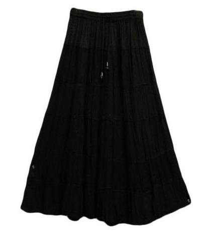 Cotton Broomstick Skirts for Women