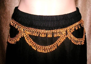 Jingles Gold Belt for Women