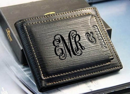 Monogrammed Wallet