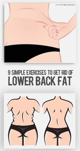 lower back fat exercises