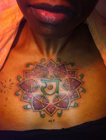 Artistic Tattoo Design for Black People