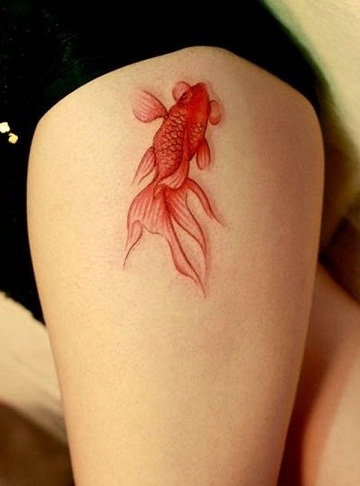 Casual Red Tattoo Designs