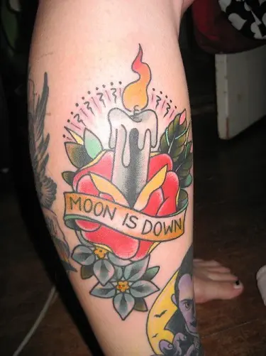 Candle Tattoo Ideas That Will Remind You Of The Eternal Presence 