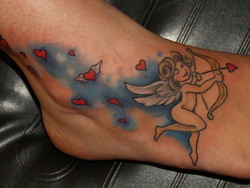Cupid Cherub Tattoo
