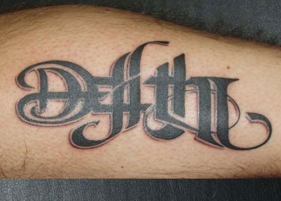 Deathly Hallow Symbol Tattoo Design For Wrist