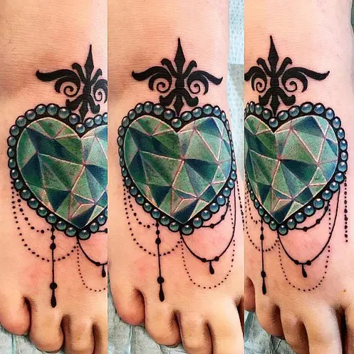 jewel tattoo design  Tiny Tattoo inc