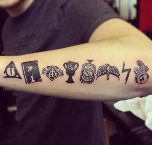 13 Simple and Unique Harry Potter Tattoos with Images