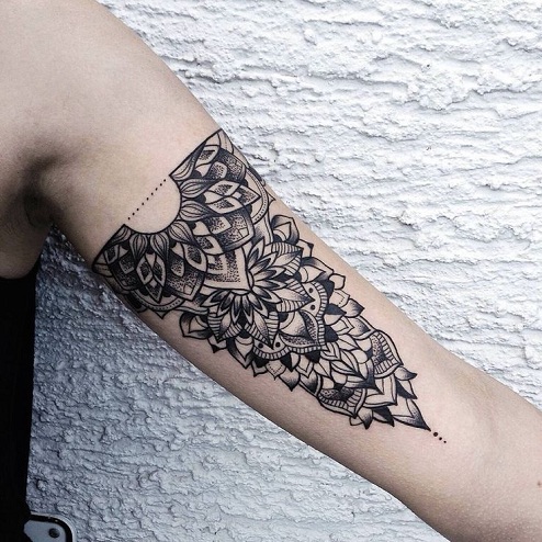 abstract tattoos for men