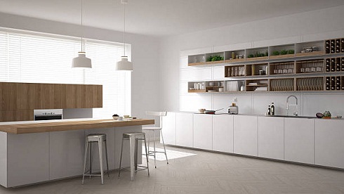 3D Kitchen Design With Dining