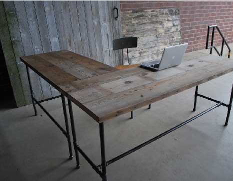L Shaped Office Table Design