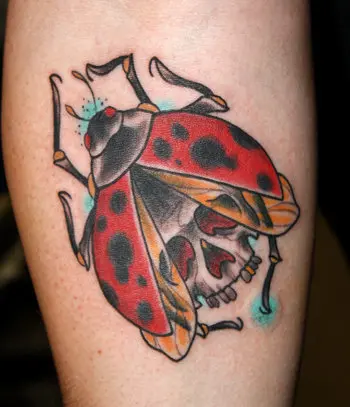 42 Meaningful Ladybug Tattoos To Cope With Times Of Hardship And Struggle