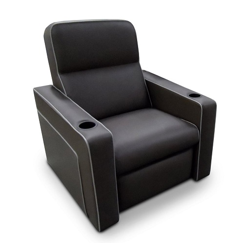 Leather Club Theater Chair