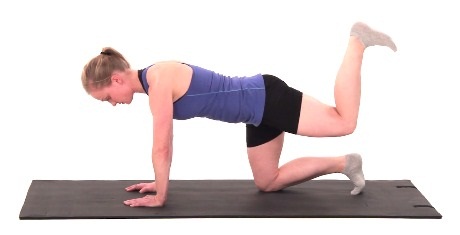 Leg Extension with Bend Knees