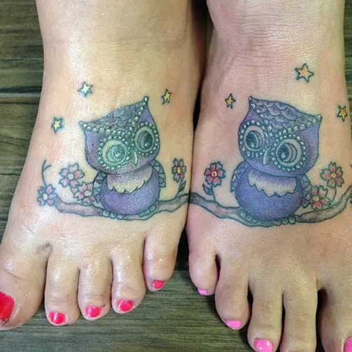 matching owl tattoos for couples  Google zoeken  Owl tattoo Tattoos for  guys Cute owl tattoo