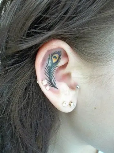 75 Best Unconventional Ear Tattoo Ideas To Drool Over