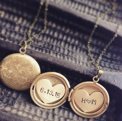 Personalised Engraved Locket Necklace With Photo | Twenty-Seven