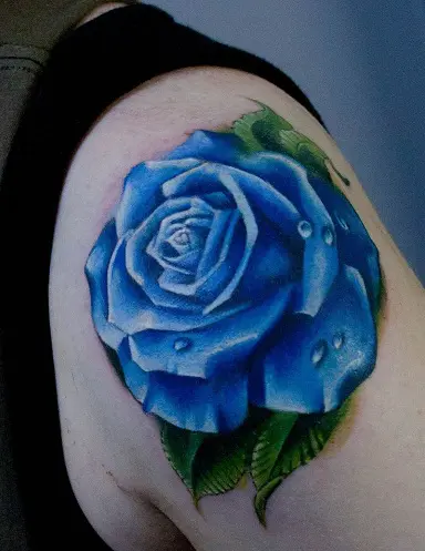 Share 67+ blue rose tattoo designs best - thtantai2