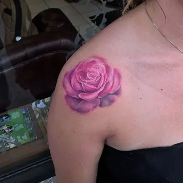 Tiny Pink Flower Tattoo  Get an InkGet an Ink