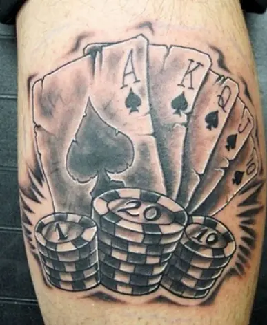 Aggregate 86 playing cards tattoo latest  thtantai2