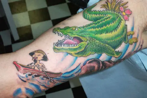 crocodile in Japanese Irezumi Tattoos  Search in 13M Tattoos Now   Tattoodo