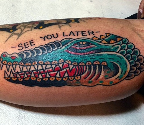 39 Alligator Tattoos and Their Powerful Meanings  TattoosWin