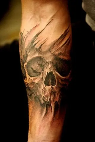 146917 Death Tattoo Images Stock Photos  Vectors  Shutterstock