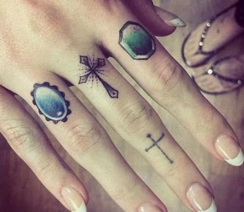 Small Jewel Tattoos