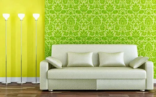25 Latest Hall Painting Designs With Pictures In 2022 - Light Green Wall Paint Design