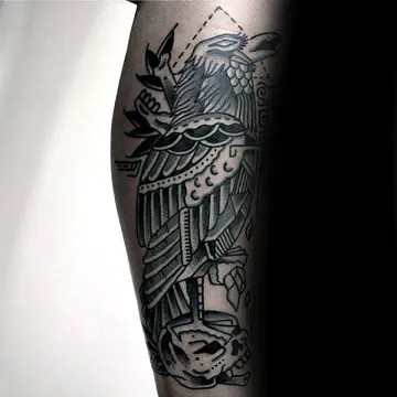 101 Amazing Crow Tattoo Designs You Need To See  Crow tattoo Tattoo  designs Crow tattoo for men