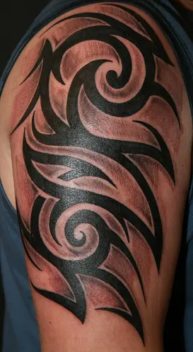 Unterarm tattoo männer tribal