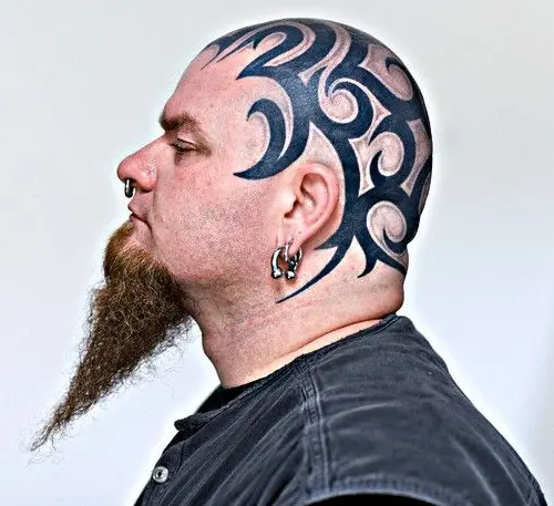 50 Fantastic Scalp Tattoos  Tattoodo