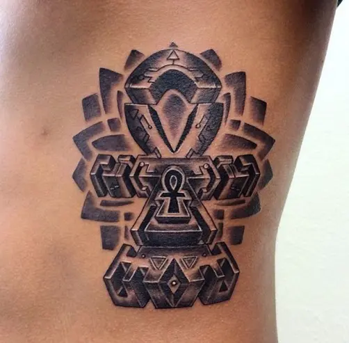 11 Magnificent Ankh Tattoo Designs With Meanings  Tattoo Like The Pros