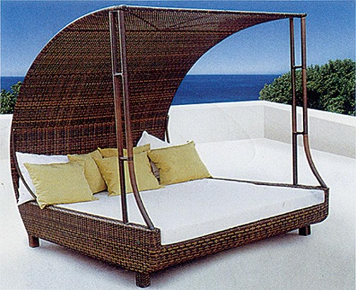 Woven Pool Chair Lounge
